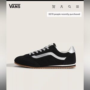 Brand New VANS Serio Black and White Men's Shoes